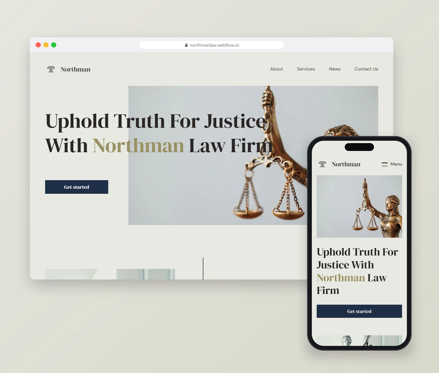 Northman — Law Firm Website
