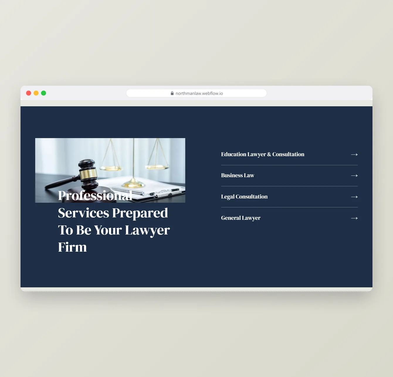 Northman - Law Firm Website