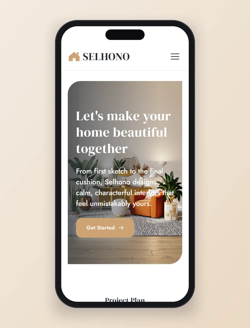 Selhono on mobile